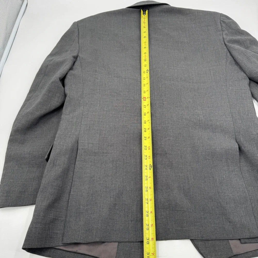Gianfranco Ferre‎ Classic Wool Blazer Business Casual Gray Jacket 38R